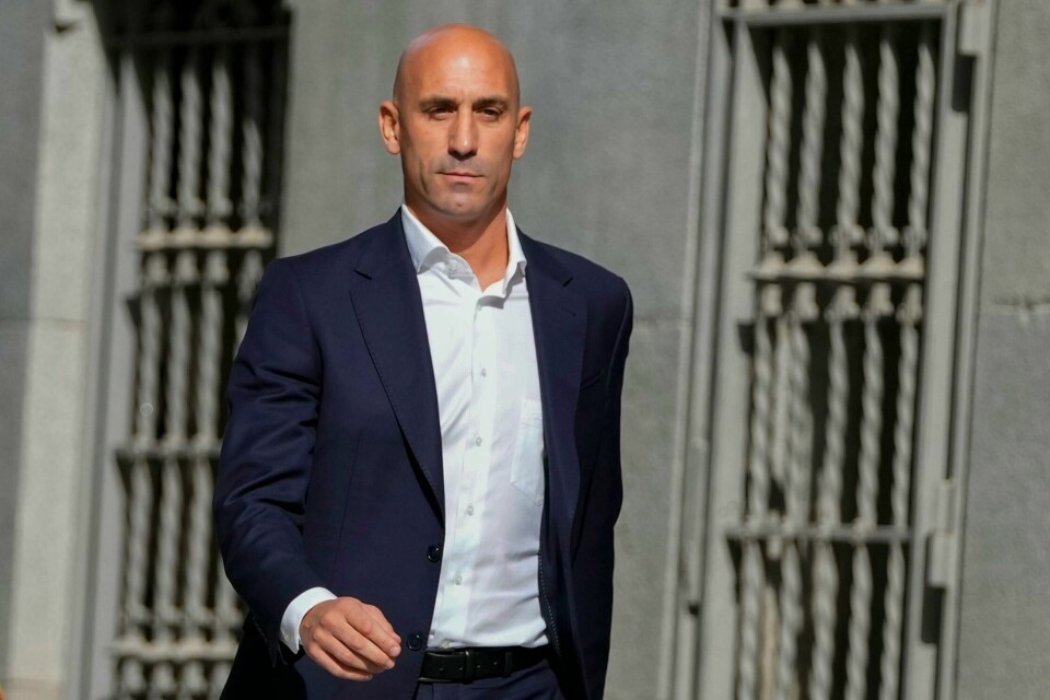 Luis Rubiales nådde ikke fram med sin anke. Luis Rubiales nådde ikke fram med sin anke. Foto: Manu Fernandez / AP / NTB