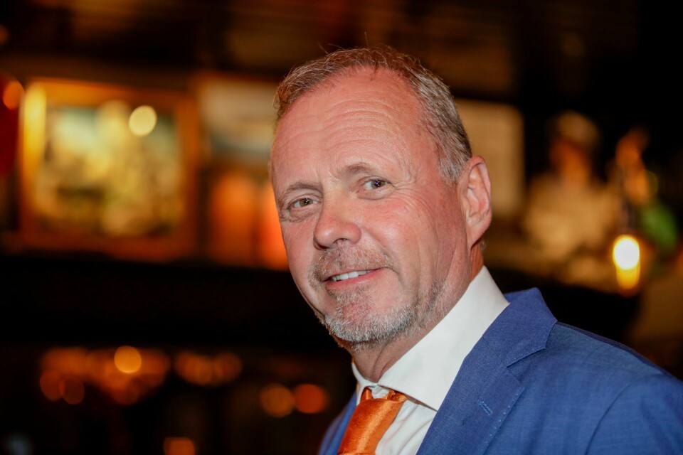 Partileder Owe Ingemann Waltherzøe og INP fikk 248 mandater i 116 av landets kommunestyrer. Nå er de klare for å sitte i regjering. INP-leder Owe Ingemann Waltherzøe kan glede seg over et godt valgresultat. Foto: Emilie Holtet / NTB
