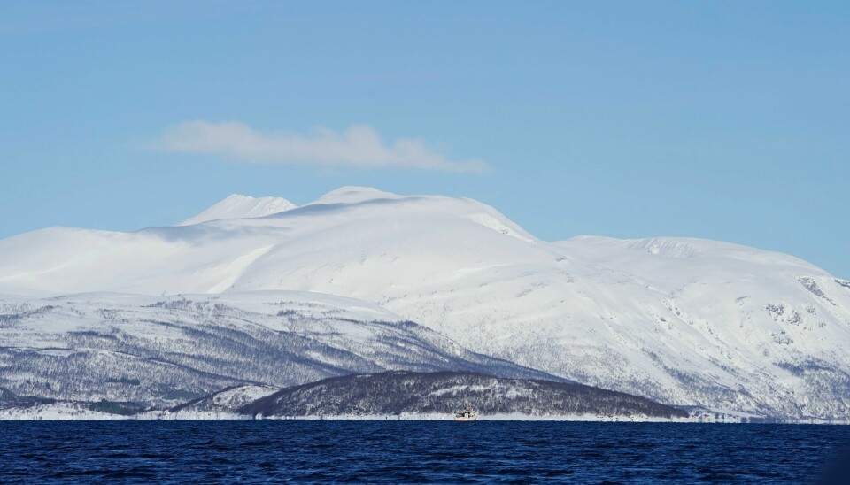Illustrasjonsfoto. Bildet ble tatt i Troms. Det har gått flere skred på Reinøya i Karlsøy kommune i starten av påsken. Foto: Terje Pedersen / NTB