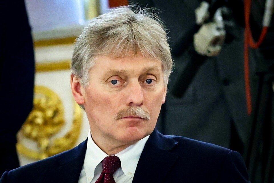 Dmitrij Peskov (bildet) er talsmann for Kreml og Russlands president Vladimir Putin.