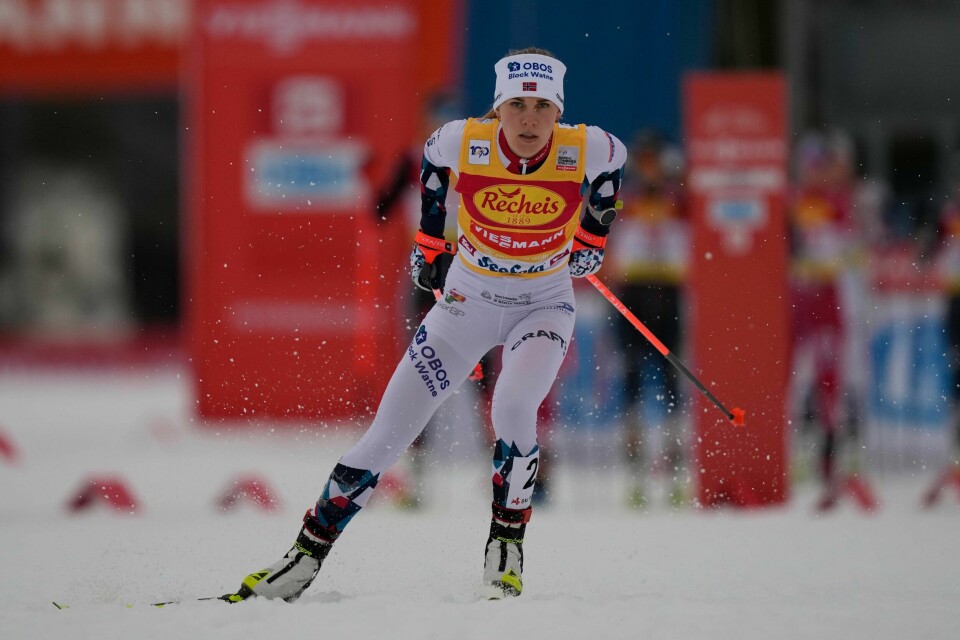 Ida Marie Hagen er i storform og leder verdenscupen i kombinert. Ida Marie Hagen er i storform og leder verdenscupen i kombinert. Foto: Matthias Schrader / AP / NTB