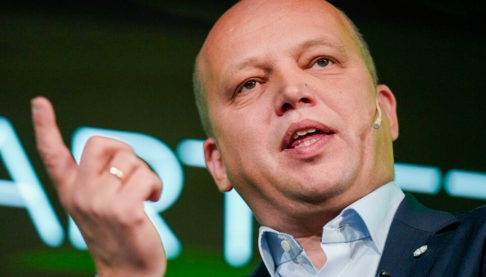 Finansminister og partileder Trygve Slagsvold Vedum er ferdig med reverseringsarbeidet på kommune- og fylkesfronten. Finansminister og partileder Trygve Slagsvold Vedum (Sp) mener Norge må være knallharde mot kriminelle gjenger. Foto: Terje Bendiksby / NTB