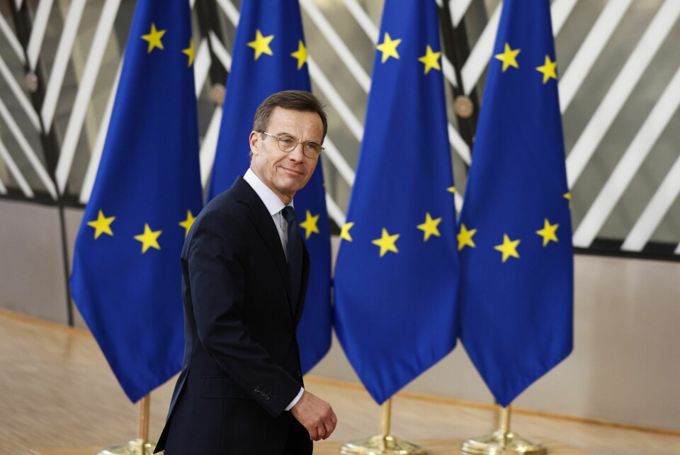 Ungarns regjeringskoalisjon ønsker at Sverige statsminister Ulf Kristersson skal besøke Ungarns statsminister Viktor Orban i Budapest. Ungarns regjeringskoalisjon ønsker at Sverige statsminister Ulf Kristersson skal besøke Ungarns statsminister Viktor Orban i Budapest. Foto: Omar Havana / AP / NTB
