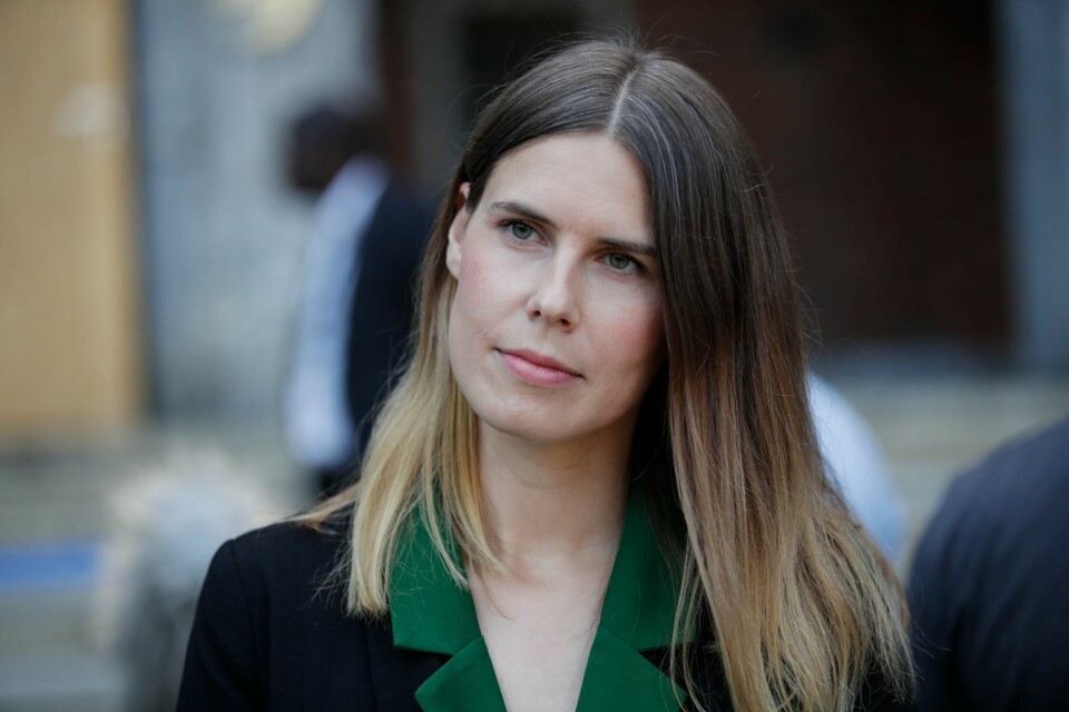 Sirin Hellvin Stav er gruppeleder for Miljøpartiet De Grønne i Oslo. Tidligere var hun byråd for miljø og samferdsel. Miljøbyråd i Oslo Sirin Stav (MDG) seier at Oslo kommune droppar offentleg fyrverkeri mellom anna av omsyn til dyra. Foto: Terje Pedersen / NTB / NPK