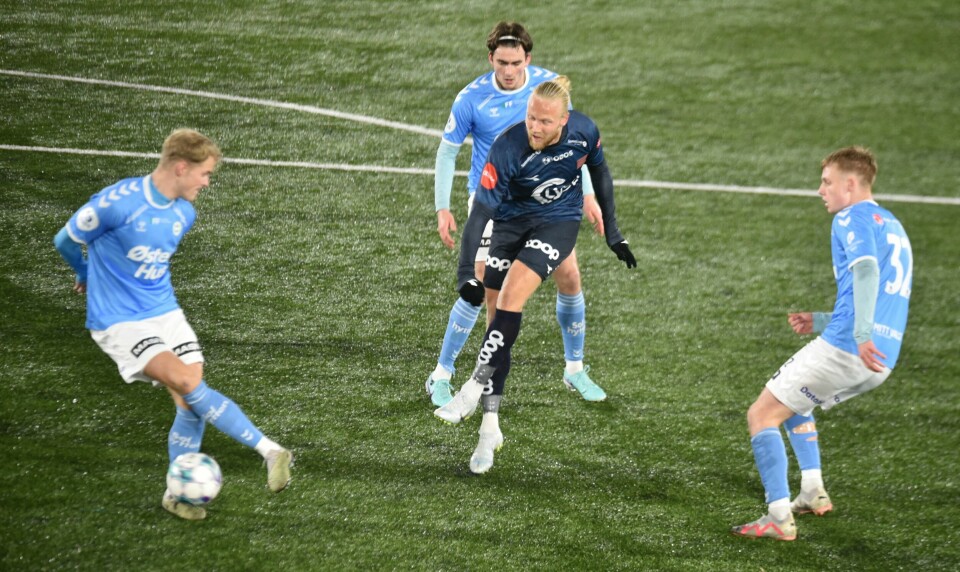 Lars-Jørgen Salvesen burde scoret mot Ulf. Lars-Jørgen Salvesen