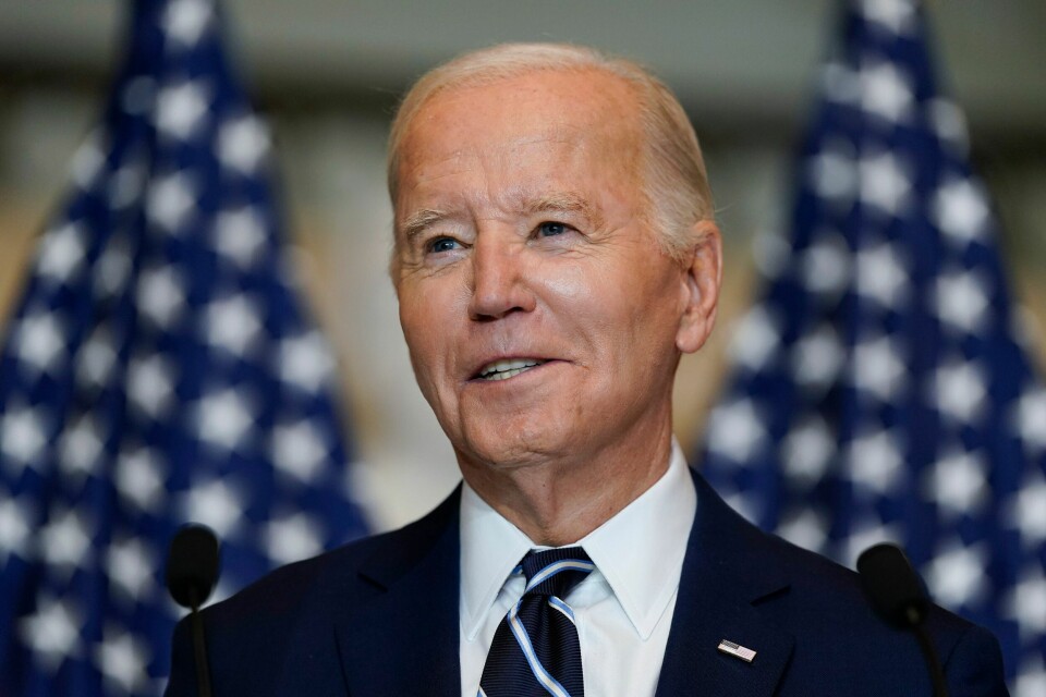 USAs president Joe Biden. President Joe Biden er ventet å utstede en presidentordre rettet mot israelske bosettere. Foto: Andrew Harnik / AP / NTB