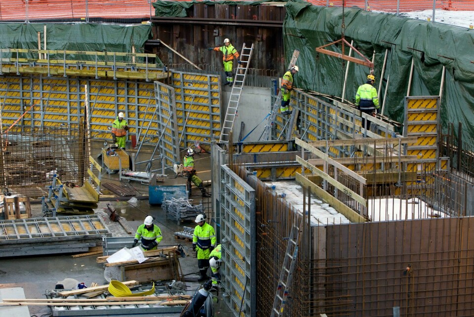Byggebransjen er helt avhengig av utenlandsk arbeidskraft. Byggebransjen er helt avhengig av utenlandsk arbeidskraft