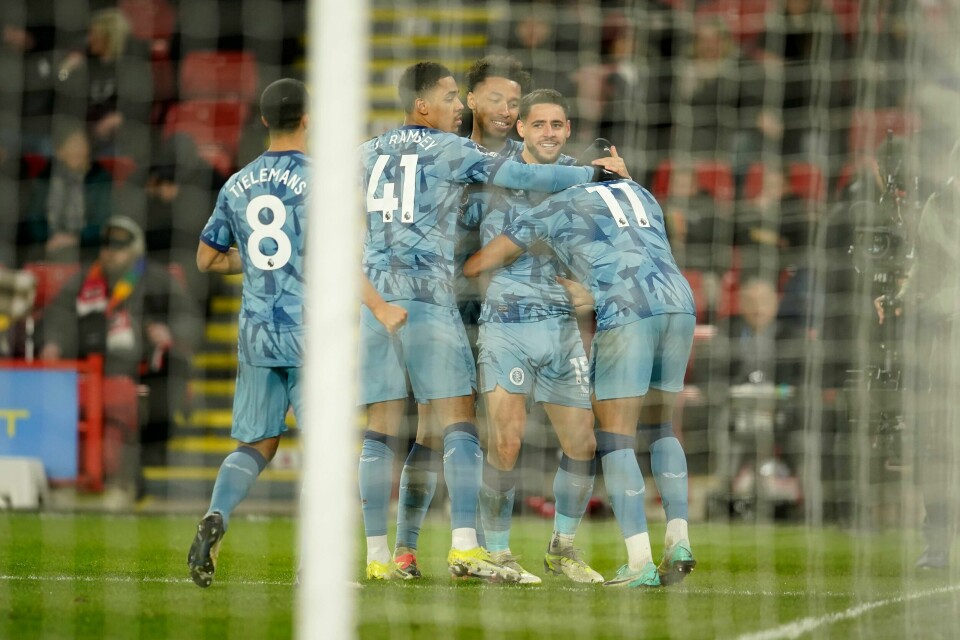 Aston Villa var i kanonslag borte mot Sheffield United. Aston Villa var i kanonslag borte mot Sheffield United. Foto: Dave Thompson / AP / NTB