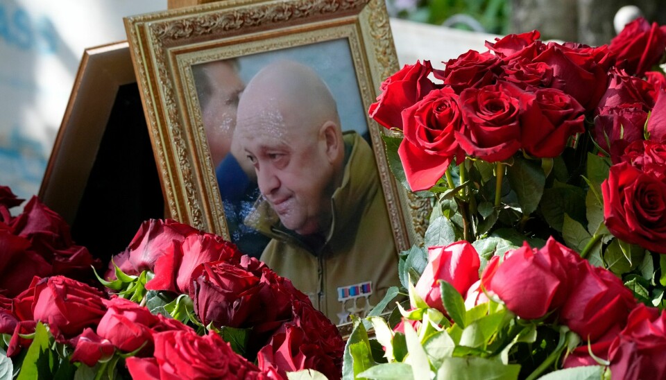 Jevgenij Prigozjin døde i et flyulykke. Ifølge Ukrainas president Zelenskyj var det Vladimir Putin som sto bak flystyrten som førte til Wagner-lederens død. Foto: Dmitri Lovetsky / AP / NTB