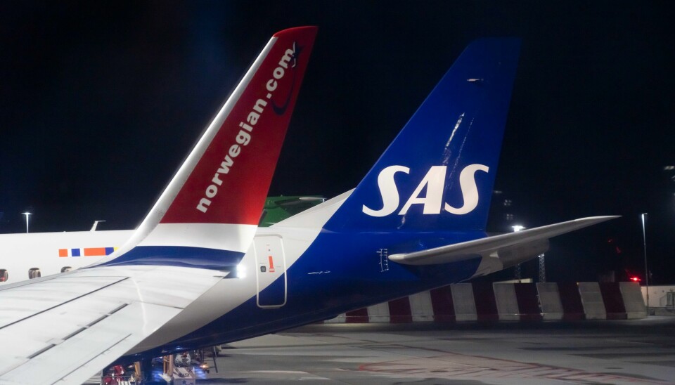 Norske SAS-flygeres forening (NSF) mener de utenlandske pilotenes arbeidsforhold på Flesland truer sikkerheten. Norske SAS-flygeres forening (NSF) mener de utenlandske pilotenes arbeidsforhold på Flesland truer sikkerheten. Foto: Erik Flaaris Johansen / NTB