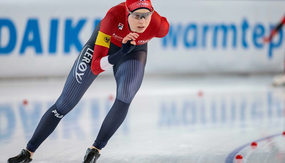 Ragne Wiklund klarte ikke å forsvare VM-gullet på 3000 meter. Ragne Wiklund klarte ikke å forsvare VM-gullet på 3000 meter. Foto: Carina Johansen / NTB