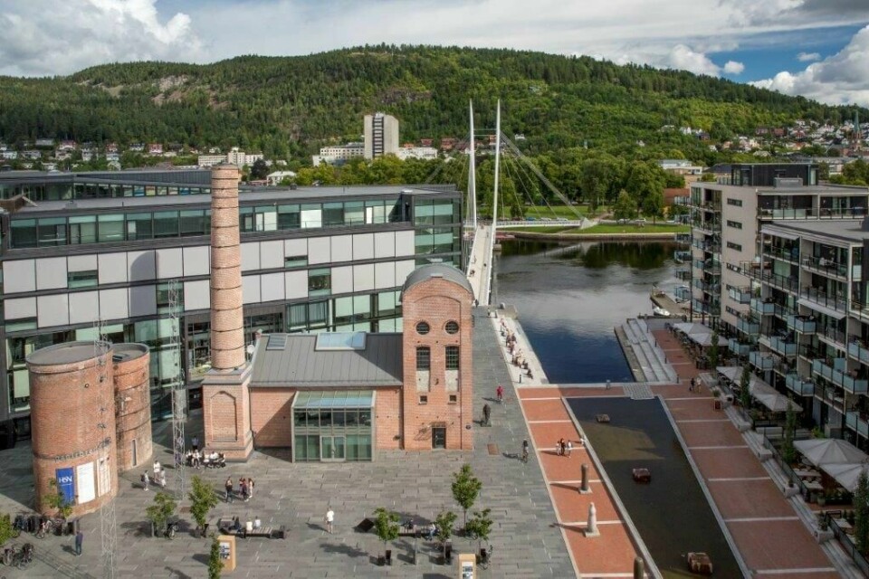 Universitetet i Sørøst-Norge (USN), campus i Drammen. Universitetet i Sørøst-Norge (USN),campus i Drammen.