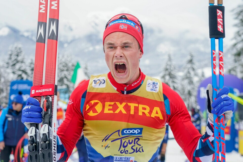 Harald Østberg Amundsen kommer ikke til NM på Beitostølen Harald Østberg Amundsen kommer ikke til NM på Beitostølen. Foto: Terje Pedersen / NTB