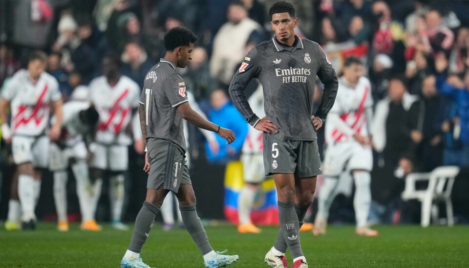 Real Madrid klarte ikke å slå Rayo Vallecano lørdag kveld. Real Madrid klarte ikke å slå Rayo Vallecano lørdag. Foto: Manu Fernandez / AP / NTB