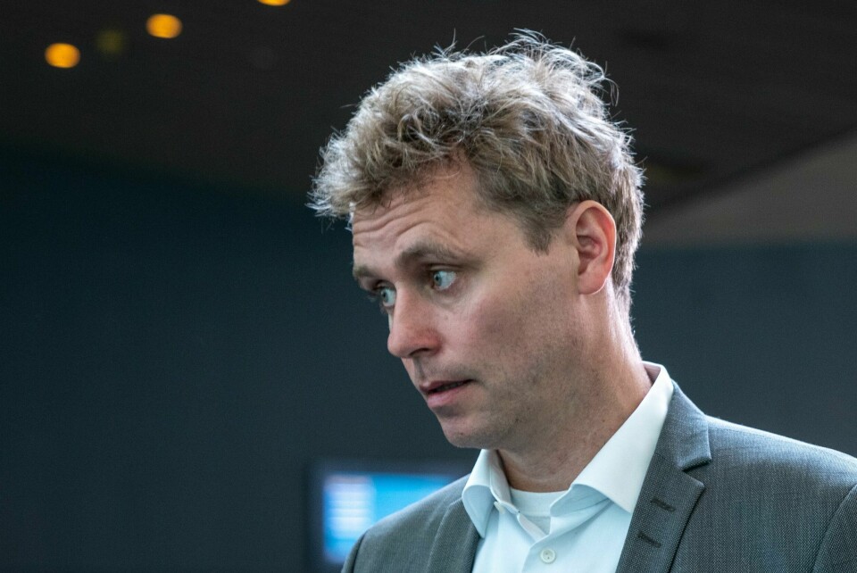 Forsknings- og høyere utdanningsminister Ola Borten Moe (Sp) vil ha mer norsk i akademia. Forsknings- og høyere utdanningsminister Ola Borten Moe (Sp) vil ha mer norsk i akademia.