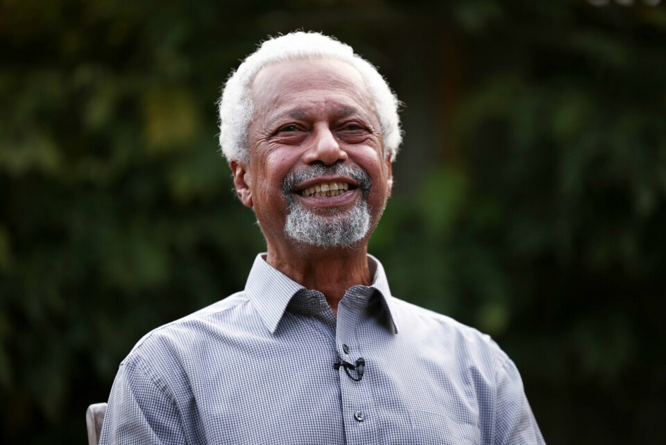 Abdulrazak Gurnah hadde ikke voldsomt tro på at han skulle bli Nobelprisvinner. Tanzanian novelist Abdulrazak Gurnah, winner of the 2021 Nobel Prize for Literature, during an interview with Reuters at his home in Canterbury, Britain, October 7, 2021. REUTERS/Henry Nicholls
