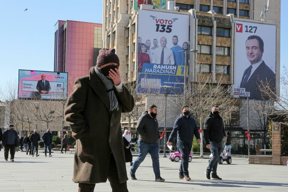 Illustrasjonsfoto fra Pristina i Kosovo.