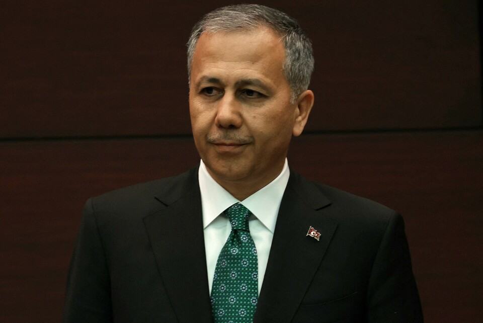 Tyrkias innenriksminister Ali Yerlikaya. Tyrkias innenriksminister Ali Yerlikaya.