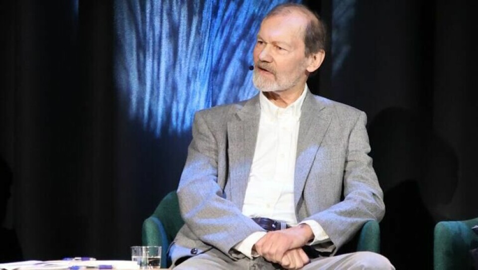 UiO-professor Øyvind Østerud. UiO-professor Øyvind Østerud på onsdagens Nupi-konferanse i Oslo.