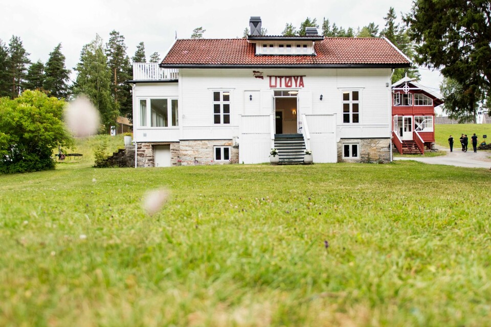Hovedbygningen på Utøya.