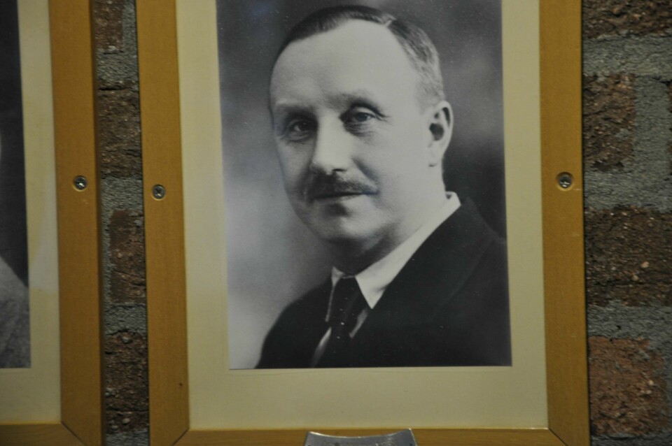 Arne Magnussen sikret tollbeskyttelse for Moss Glassverk i 1932. Arne Magnussen. Rådmann og ordfører i Moss.