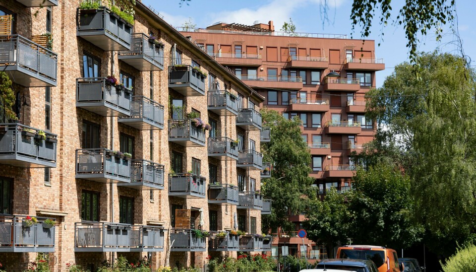 Det var færrest personer per husholdning i Oslo med 1,95, mens det var flest i nabofylket Akershus med 2,26. Her fra Kampen i Oslo. Renta på boliglån har nå passert 7 prosent i enkelte banker. Foto: Tor Erik Schrøder / NTB