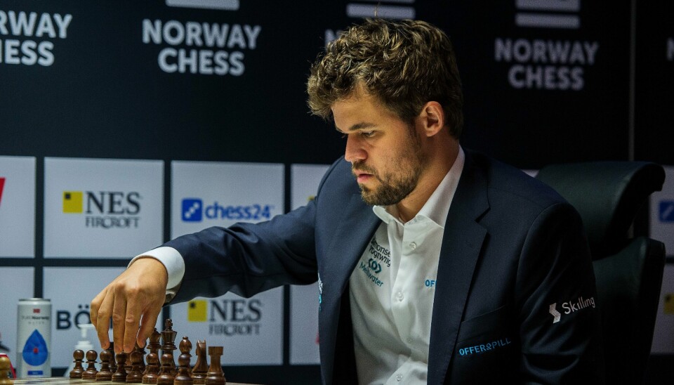 Magnus Carlsen er for åttende gang vinner av storturneringen i Nederland. Magnus Carlsen er for åttende gang vinner av storturneringen i Nederland. Foto: Carina Johansen / NTB