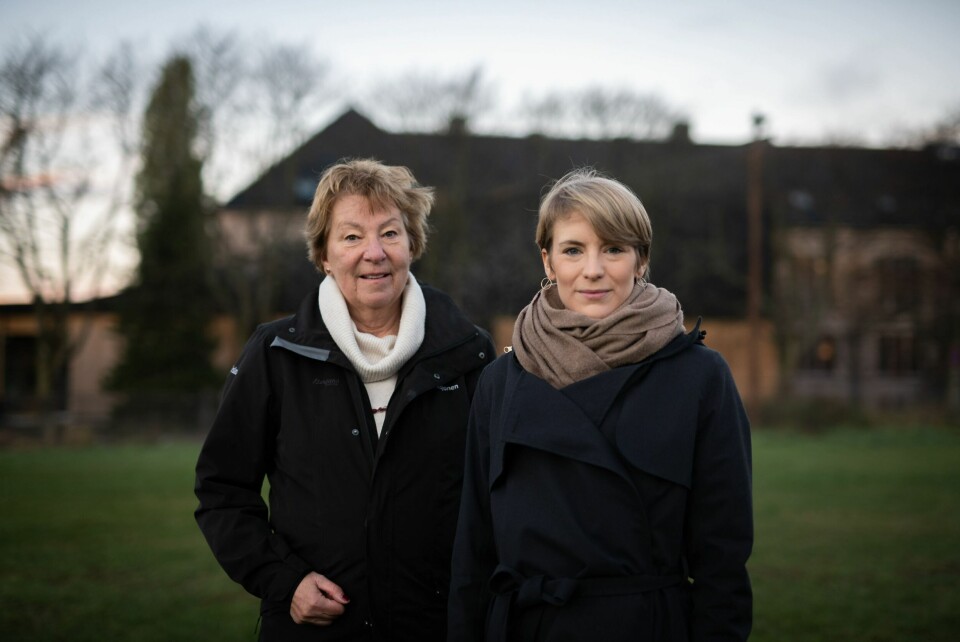 Ordfører i Oslo Marianne Borgen (SV) & andre nestleder i finanskomiteen på Stortinget Kari Elisabeth Kaski (SV). Marianne Borgen & Kari Elisabeth Kaski