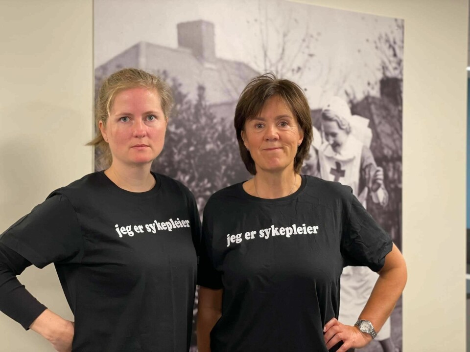 Tiril Bringsrud Svensen, fylkesnestleder og Linda Lavik, fylkesleder – Norsk Sykepleierforbund Viken. Tiril Bringsrud Svensen, fylkesnestleder og Linda Lavik, fylkesleder – Norsk Sykepleierforbund Viken.