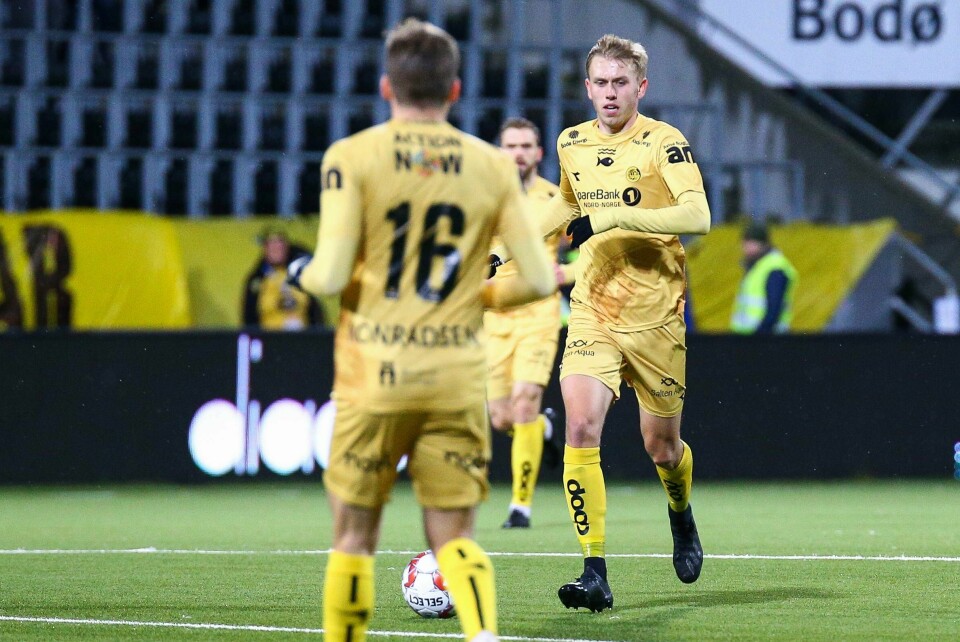 Bodø/Glimts Elias Kristoffersen Hagen viser oss hva som er mulig i fotball. Bodø/Glimts Elias Kristoffersen Hagen viser oss hva som er mulig i fotball.