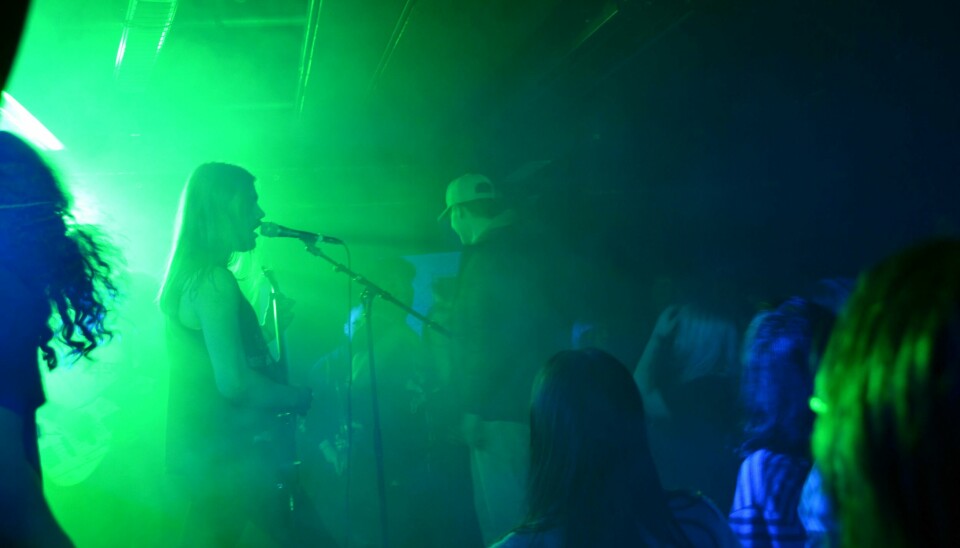 Her spiller Rioter på Undergrunn i 2021. Her spiller Rioter under Stavangers lengstlevende rockefestival, Undergrunn, på Metropolis i helgen.