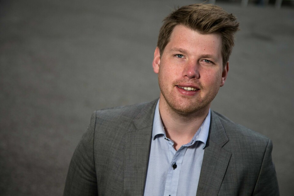 Atle Simonsen skifter jobb og blir kommunikasjonssjef i Lyse. Atle Simonsen tror på et statsbudsjett som fortsetter å bygge Norge. Foto: NTB Scanpix