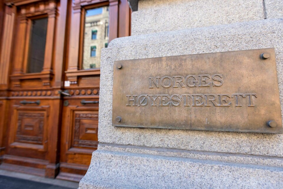 Norges Høyesterett. Oslo 20190228.Eksteriør Norges Høyesterett på Høyesteretts plass 1 i Oslo.Foto: Gorm Kallestad / NTB