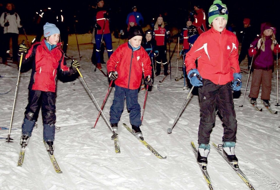 De fremmøtte lærte forskjellige skiteknikker, alt fra flere typer klassisk til skøyting og fiskebein.