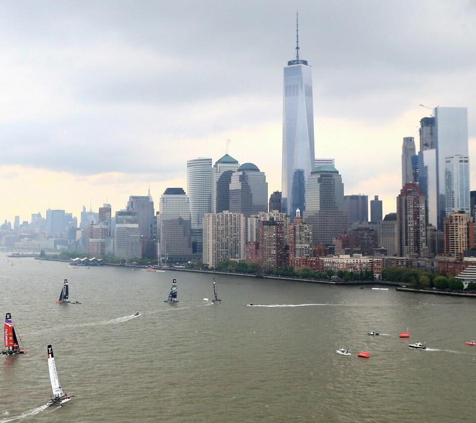 KLIMATRUSSEL: New York er en av storbyene som trues av stigende havnivå forårsaket av klimaendringer.FOTO: AFP/NTB SCANPIX
