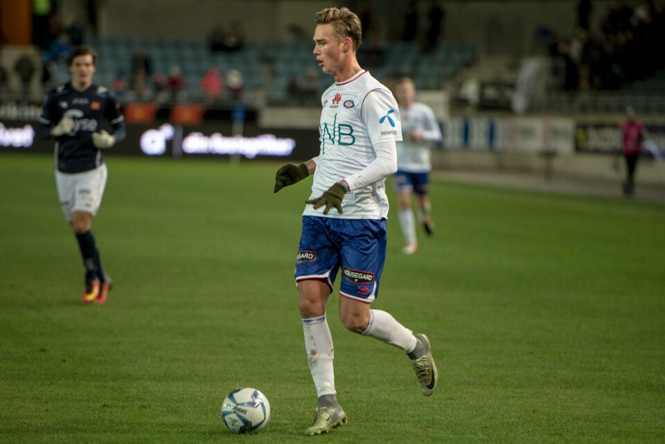 Magnus Grødem scoret både i kampen og i straffesparkkonkurransen, men det hindret ikke Moldeseier i lørdagens juniorfinale.