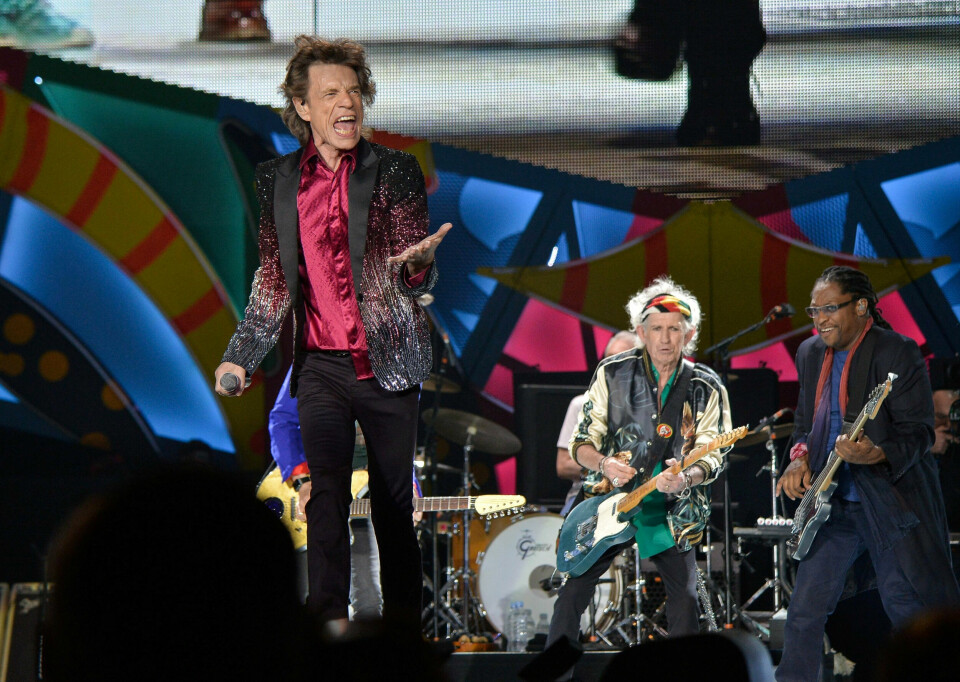 Mick Jagger, Keith Richards og Darryl Jones på scenen i Havana i mars. En fantastisk konsert som nå kan sees på film. Mick Jagger, Keith Richards og Darryl Jones på scenen i Havana i mars. En fantastisk konsert som nå kan sees på film.