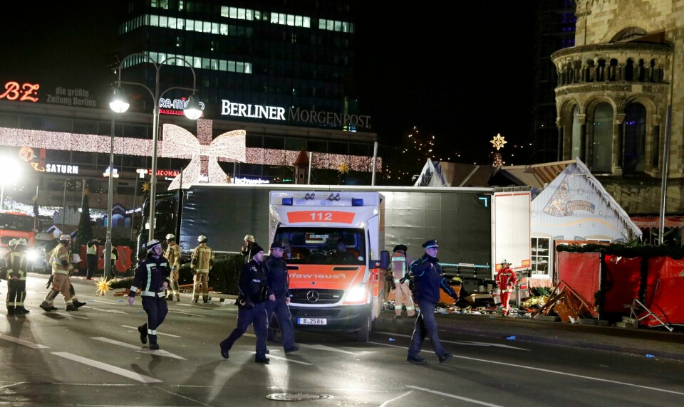 Flere rogalendinger var tett på tragedien som rammet et julemarked i Berlin mandag kveld.