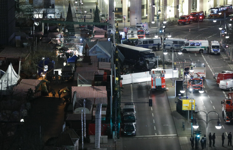 Minst 12 personer ble drept og rundt 50 skadd i Berlin mandag kveld. Minst 12 personer ble drept og rundt 50 skadd i Berlin mandag kveld.