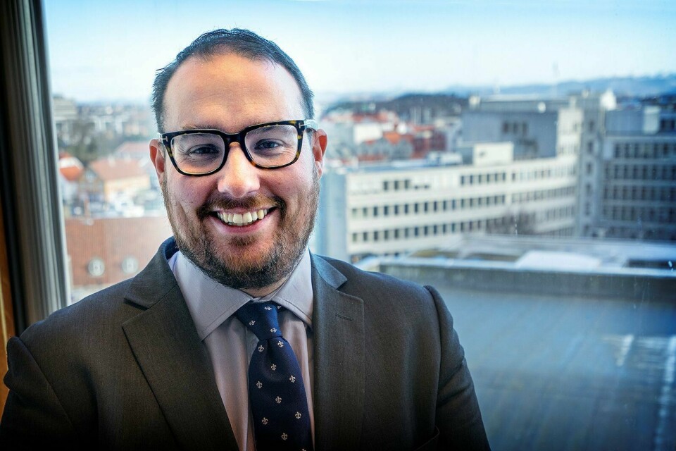 For andre året på rad er Christian Wedler (Frp) den som snakket mest i Stavanger bystyre. På plassene bak følger Frode Myrhol (FNB) og Bjarne Kvadsheim (Sp). Foto: Roy Storvik
