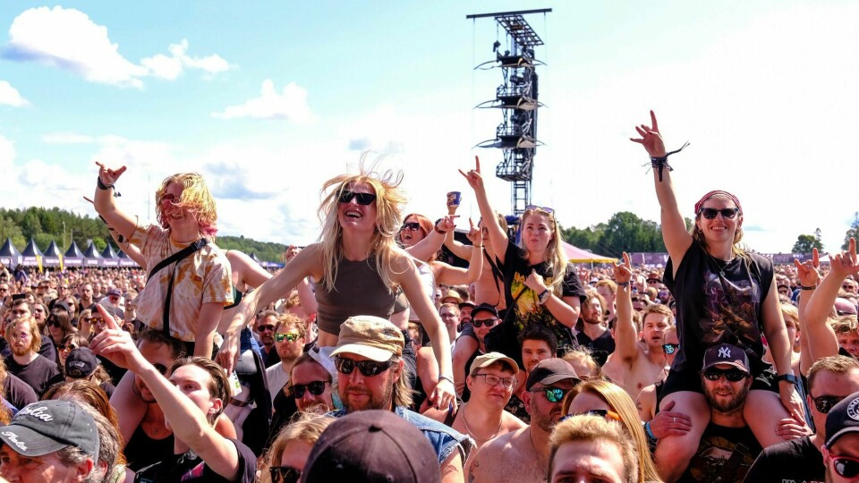 Stor stemning under Tons of Rock i 2023. Nå girer festivalen opp til neste års jubileumsfestival med blant andre Tool og Greta Van Fleet. Tons of Rock 2023