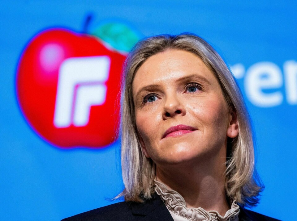 Sylvi Listhaug blir etter alt å dømme Fremskrittspartiets neste leder. Det gjør ikke statsminister Erna Solbergs jobb enklere. Foto: Håkon Mosvold Larsen/NTB