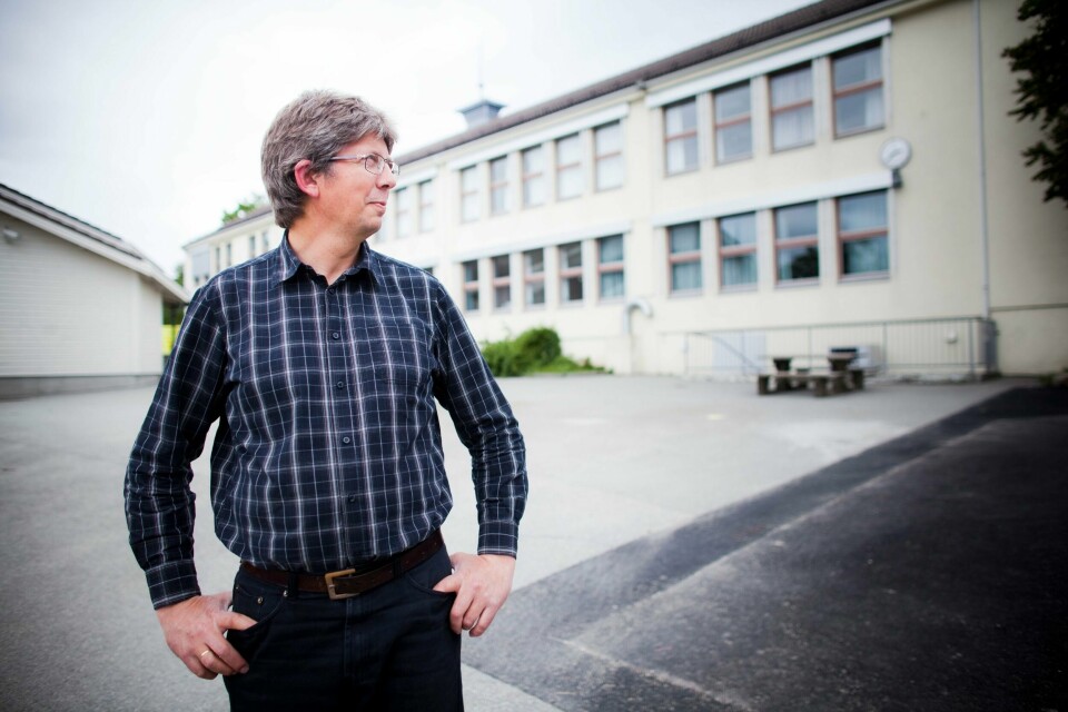 Rektor ved Hundvåg skole, Fridstein Bjerga, frykter de vil rekruttere færre lærere til skolen på grunn av den nye bomstasjonen som skal komme på Bybrua.