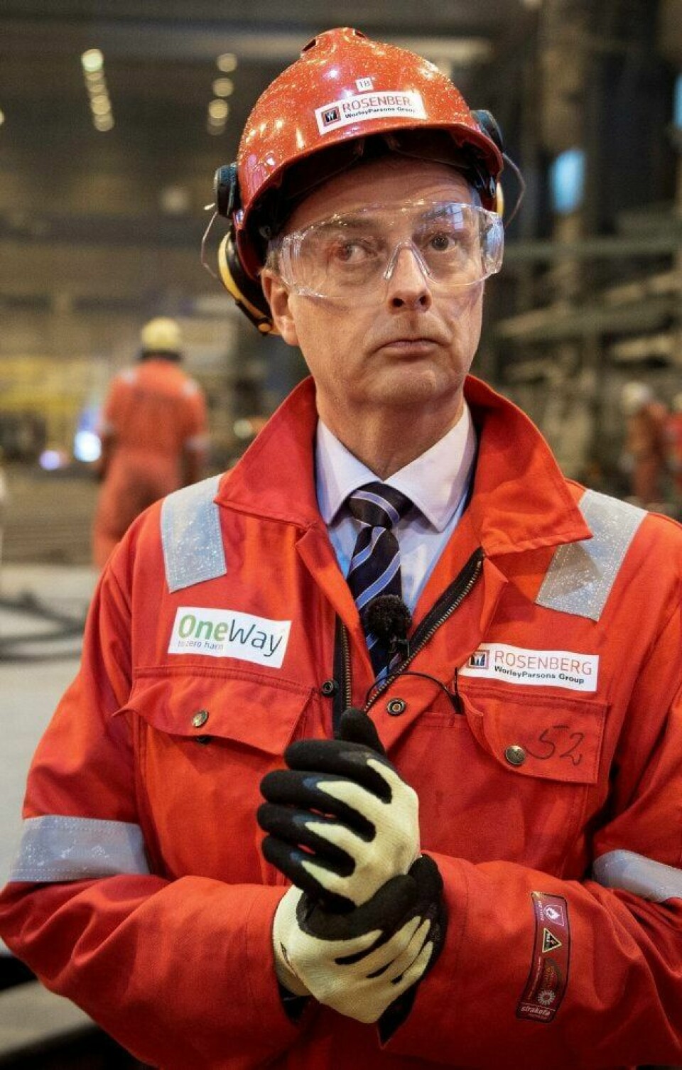 Oljeminister Terje Søviknes.