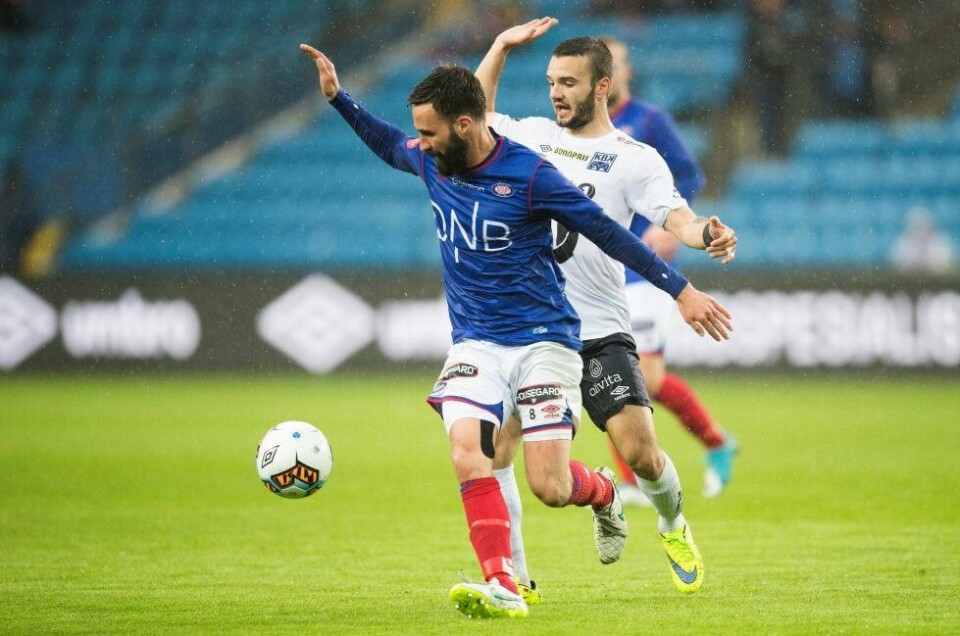 Vålerenga og Magnus Lekven slo Kristiansund 1–0 hjemme på Ullevaal 16. mai. Nå håper VIF på nye trepoengere i fortsettelsen.