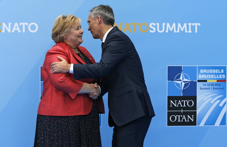 Natos og FNs beslutninger er Norges beslutninger. Det ansvaret kan ikke statsministeren rømme fra når Nato-sjef Jens Stoltenberg innrømmer en diplomatisk «fiasko».