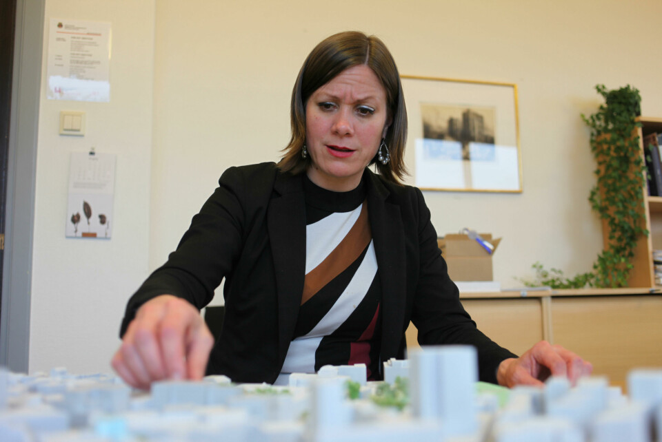 Hanna E. Marcussen (MDG) er byråd for byutvikling i Oslo. Hanna E. Marcussen (MDG) er byråd for byutvikling i Oslo.