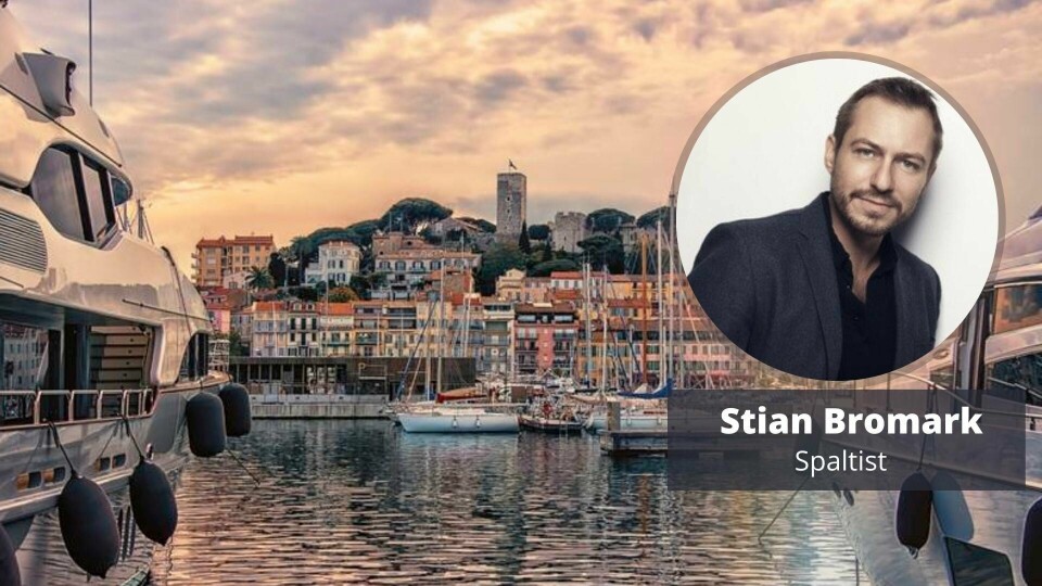 De rike blir rikere, og klumper seg sammen, i Nice eller Provence. Folk flest står i bilkø på Svinesund for å handle fordi hver krone betyr mer når du har få av dem, skriver vår kommentator Bromark.