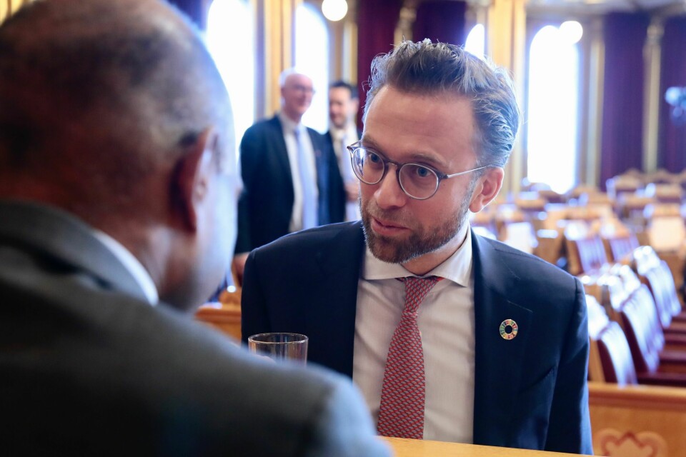 Kommunalminister Nikolai Astrup (H) forteller til TV2 fredag at staten ønsker å se på hva som eventuelt skal til for at leie-til-eie ordningen kan økes. Kommunalminister Nikolai Astrup (H) forteller til TV2 fredag at staten ønsker å se på hva som eventuelt skal til for at leie-til-eie ordningen kan økes.Foto: Håkon Mosvold Larsen / NTB