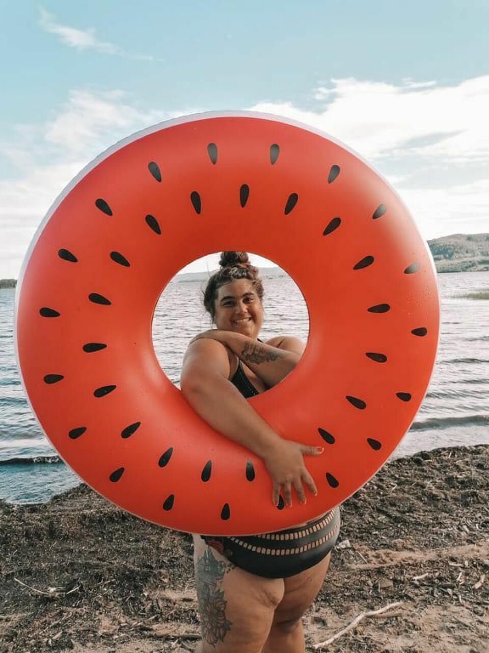 Carina Carlsen mener at alle kropper er «sommerkropper». Carina Carlsen innsendt bilde
